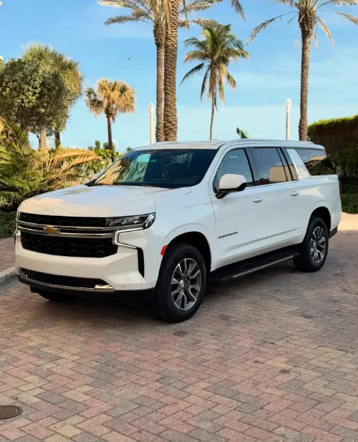 SUV do serviço de transfer da Descubra Califórnia