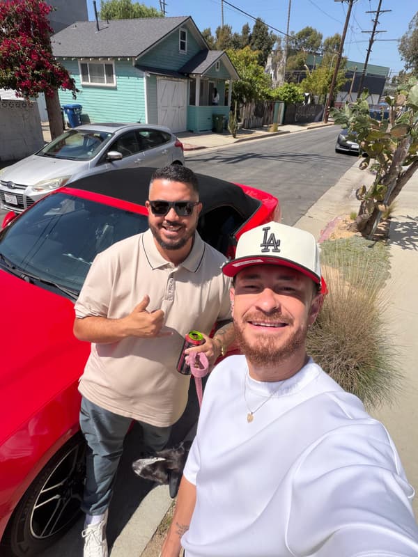 Encontro com o guia em Los Angeles