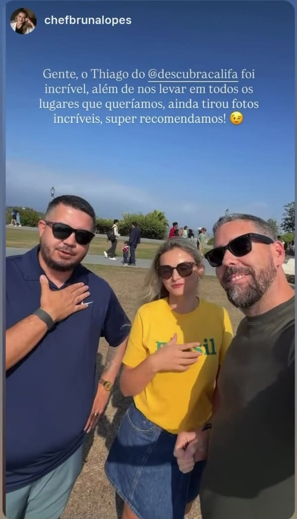 Carolina e Pedro — depoimento em vídeo